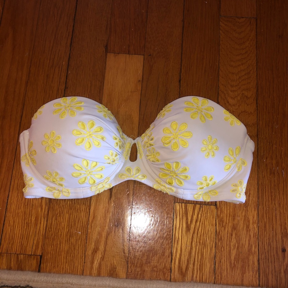 Victoria secret push up strapless bikini top, 34C